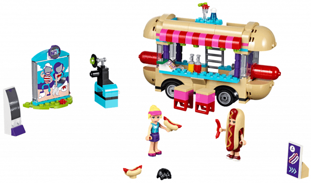 LEGO Amusement Park Hot Dog Van (41129-1) set, 2016