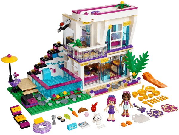 LEGO Livi's Pop Star House (41135-1) set, 2016
