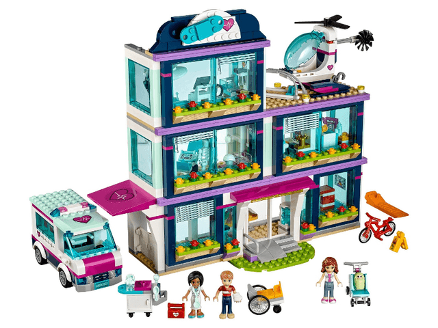 LEGO Heartlake Hospital (41318-1) set, 2017