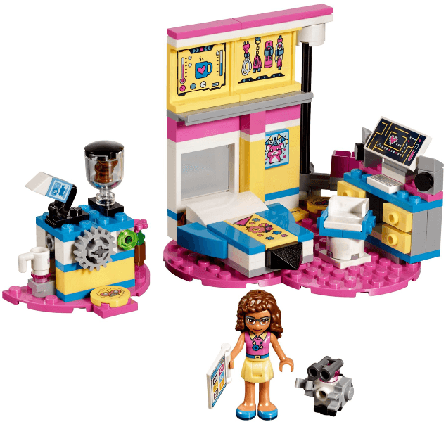 LEGO Olivia's Deluxe Bedroom (41329-1) set, 2018