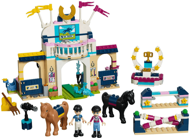 LEGO Stephanie's Horse Jumping (41367-1) set, 2019