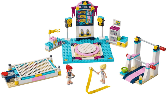 LEGO Stephanie's Gymnastics Show (41372-1) set, 2019