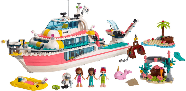 LEGO Rescue Mission Boat (41381-1) set, 2019