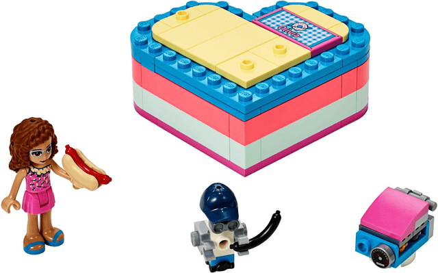 LEGO Olivia's Summer Heart Box (41387-1) set, 2019