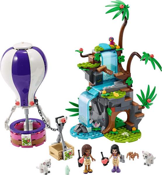LEGO Tiger Hot Air Balloon Jungle Rescue (41423-1) set, 2020
