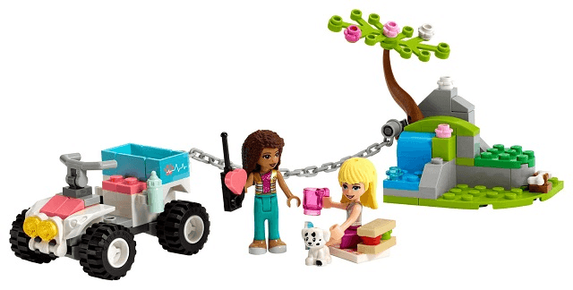 LEGO Vet Clinic Rescue Buggy (41442-1) set, 2021