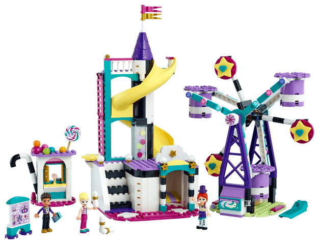 LEGO Magical Ferris Wheel and Slide (41689-1) set, 2021