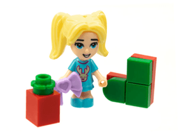 LEGO Advent Calendar 2021, Friends (Day  7) - Stephanie, Stocking, and Package (41690-8) set