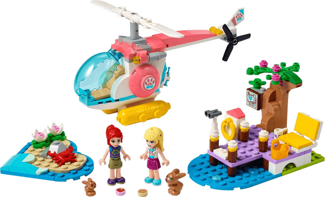 LEGO Vet Clinic Rescue Helicopter (41692-1) set, 2021