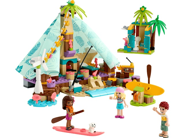 LEGO Beach Glamping (41700-1) set, 2022