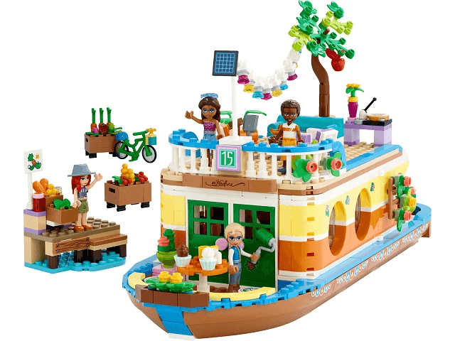 LEGO Canal Houseboat (41702-1) set, 2022