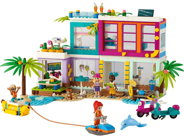 LEGO Vacation Beach House (41709-1) set, 2022