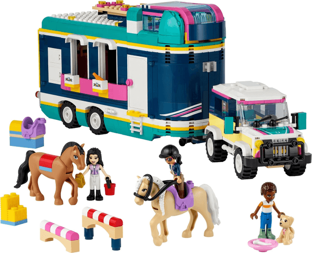 LEGO Horse Show Trailer (41722-1) set, 2022