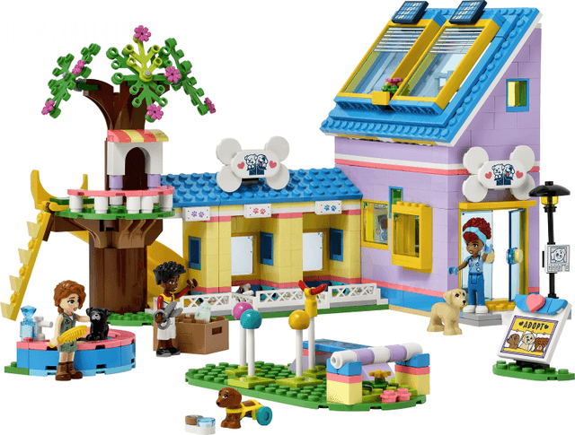 LEGO Dog Rescue Center (41727-1) set, 2023