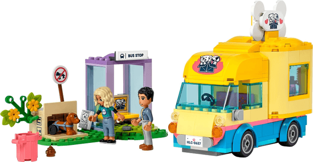 LEGO Dog Rescue Van (41741-1) set, 2023