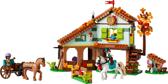 LEGO Autumn's Horse Stable (41745-1) set, 2023