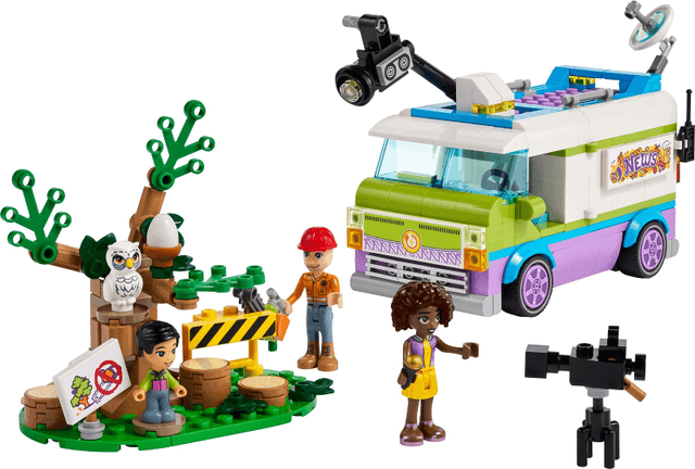 LEGO Newsroom Van (41749-1) set, 2023