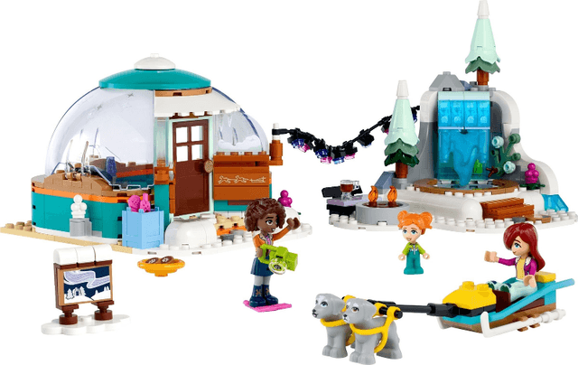 LEGO Igloo Holiday Adventure (41760-1) set, 2023