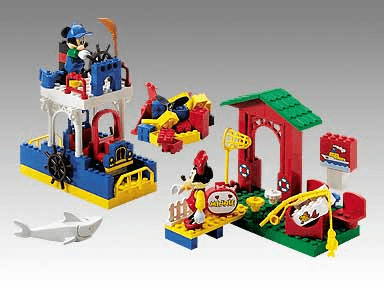 LEGO Mickey's Fishing Adventure (4178-1) set, 2000