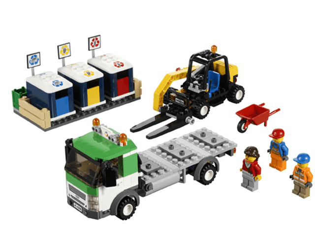 LEGO Recycling Truck (4206-2) set, 2012