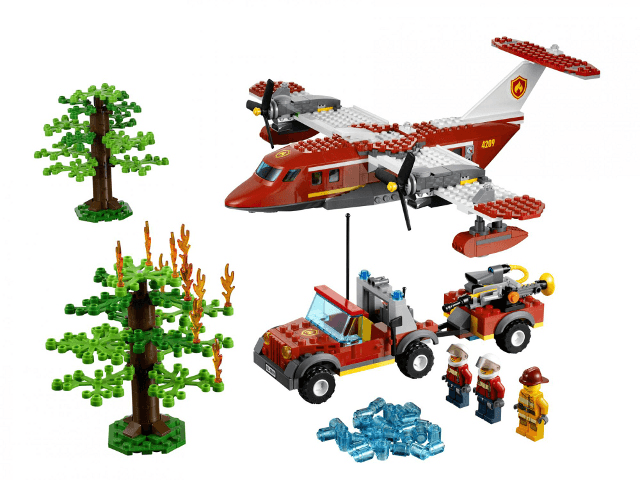 LEGO Fire Plane (4209-1) set, 2012
