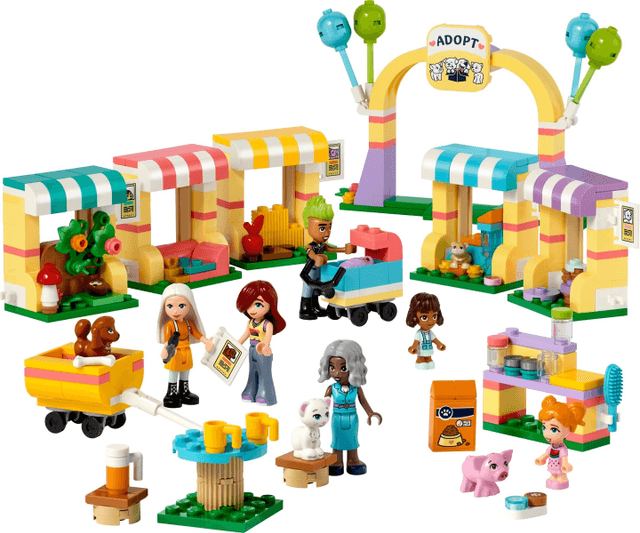 LEGO Pet Adoption Day (42615-1) set, 2024