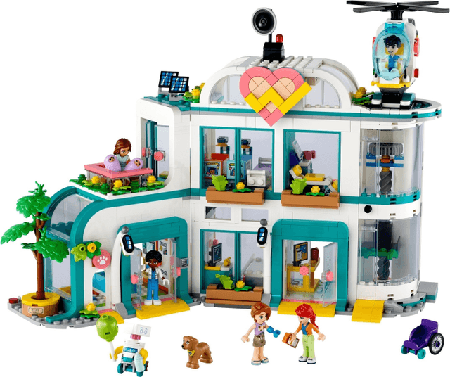LEGO Heartlake City Hospital (42621-1) set, 2024