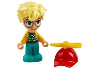 LEGO Advent Calendar 2024, Friends (Day  6) - Olly with Propeller Hat (42637-7) set, 2024