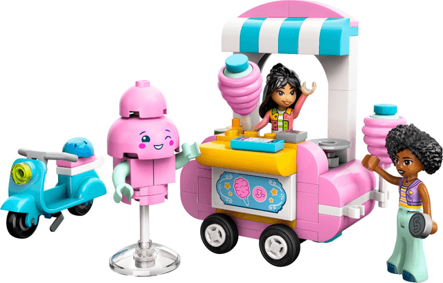 LEGO Cotton Candy Stand and Scooter (42643-1) set, 2025