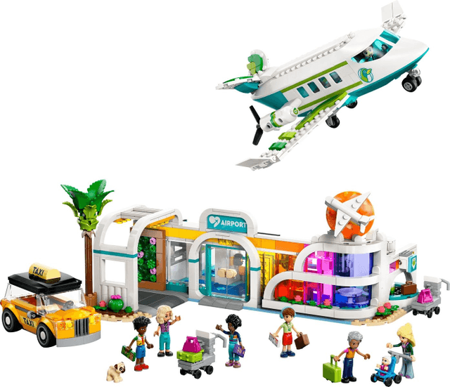 LEGO Heartlake City Airport and Airplane (42656-1) set, 2025