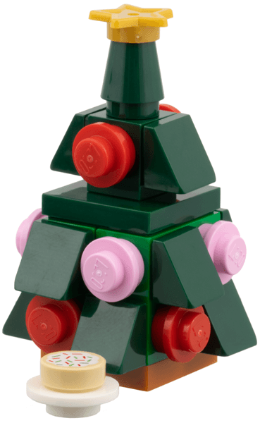 LEGO Advent Calendar 2025, Friends (Day 21) - Christmas Tree with Cookie Plate (42668-22) set, 2025