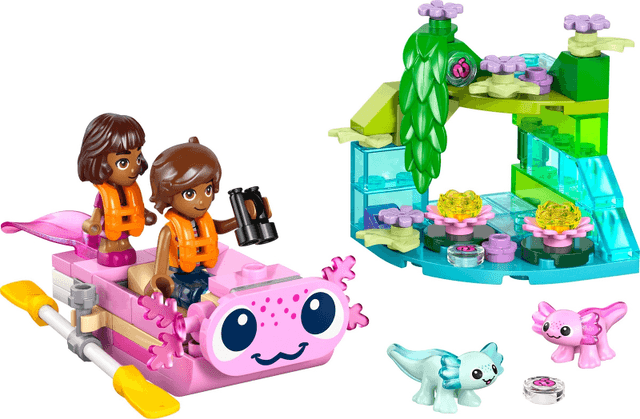LEGO Axolotl Adventure Boat (42681-1) set, 2026
