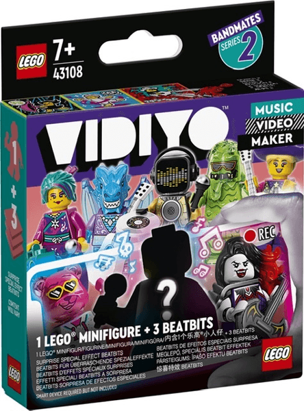 LEGO Minifigure, Vidiyo Bandmates, Series 2 (Complete Random Set of 1 Minifigure) (43108-1) set, 2021