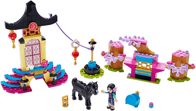 LEGO Mulan's Training Grounds (43182-1) set, 2020