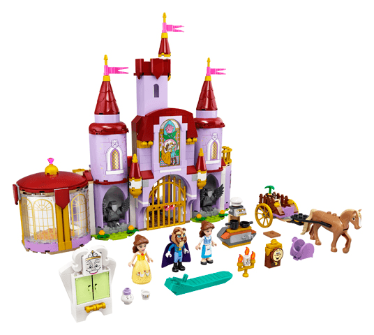 LEGO Belle and the Beast's Castle (43196-1) set, 2021