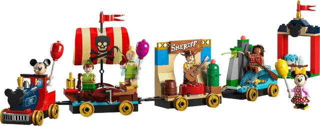 LEGO Disney Celebration Train​ (43212-1) set, 2023