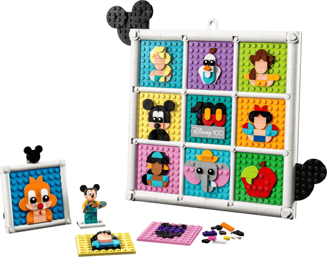 LEGO 100 Years of Disney Animation Icons (43221-1) set, 2023