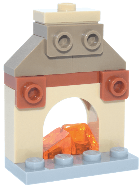 LEGO Advent Calendar 2025, Disney Frozen (Day 9) - Fireplace (43273-10) set, 2025