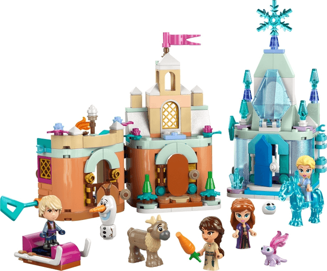 LEGO Mini Arendelle Castle & Elsa's Ice Palace (43278-1) set, 2025