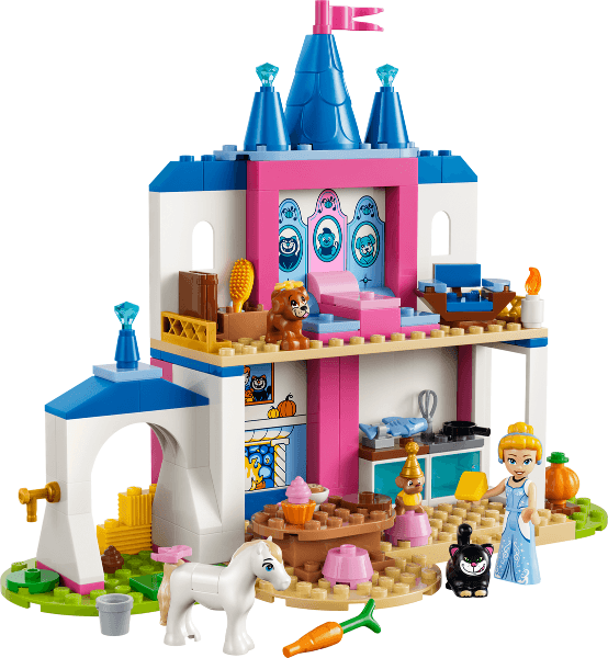 LEGO Cinderella Animal Friends Castle (43283-1) set, 2026