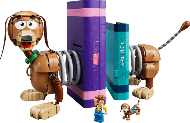 LEGO Toy Story Slinky Dog Bookends (43301-1) set, 2026