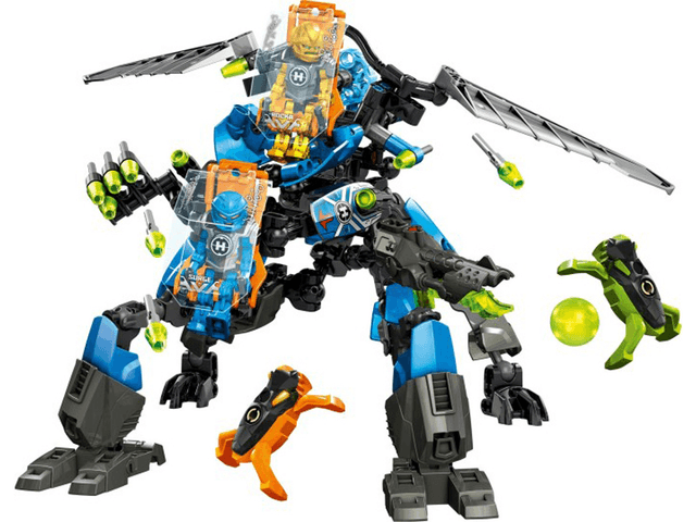 LEGO SURGE & ROCKA Combat Machine (44028-1) set, 2014
