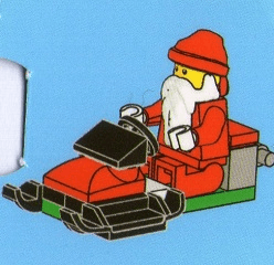 Advent Calendar 2012, City (Day 24) - Santa on Snowmobile
