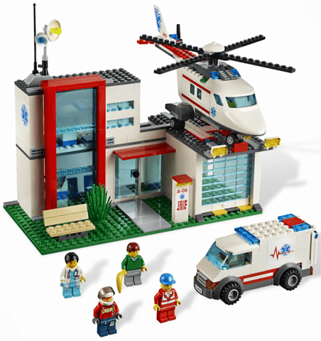 LEGO Helicopter Rescue (4429-1) set, 2012
