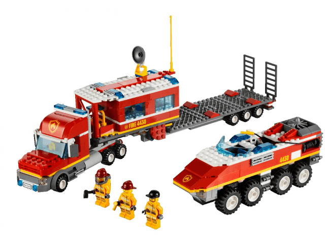 LEGO Fire Transporter (4430-1) set, 2012