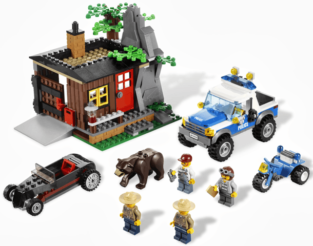 LEGO Robber's Hideout (4438-1) set, 2012