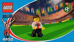 LEGO Coca-Cola Middle Fielder 2 polybag (4450-1) set, 2002