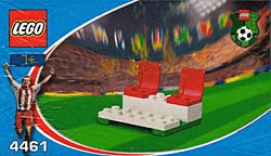 LEGO Coca-Cola Bench polybag (4461-1) set, 2002