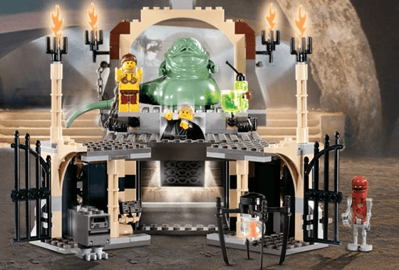 LEGO Jabba's Palace (4480-1) set, 2003