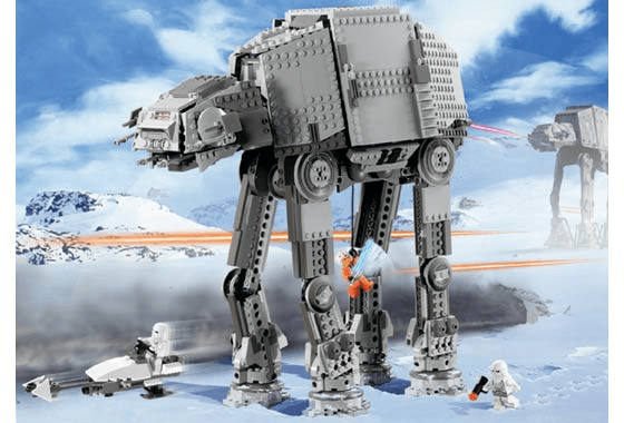LEGO AT-AT, blue box (4483-2) set, 2004